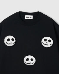 SKULL-SMILES NA HALLOWEEN NA T-SHIRT