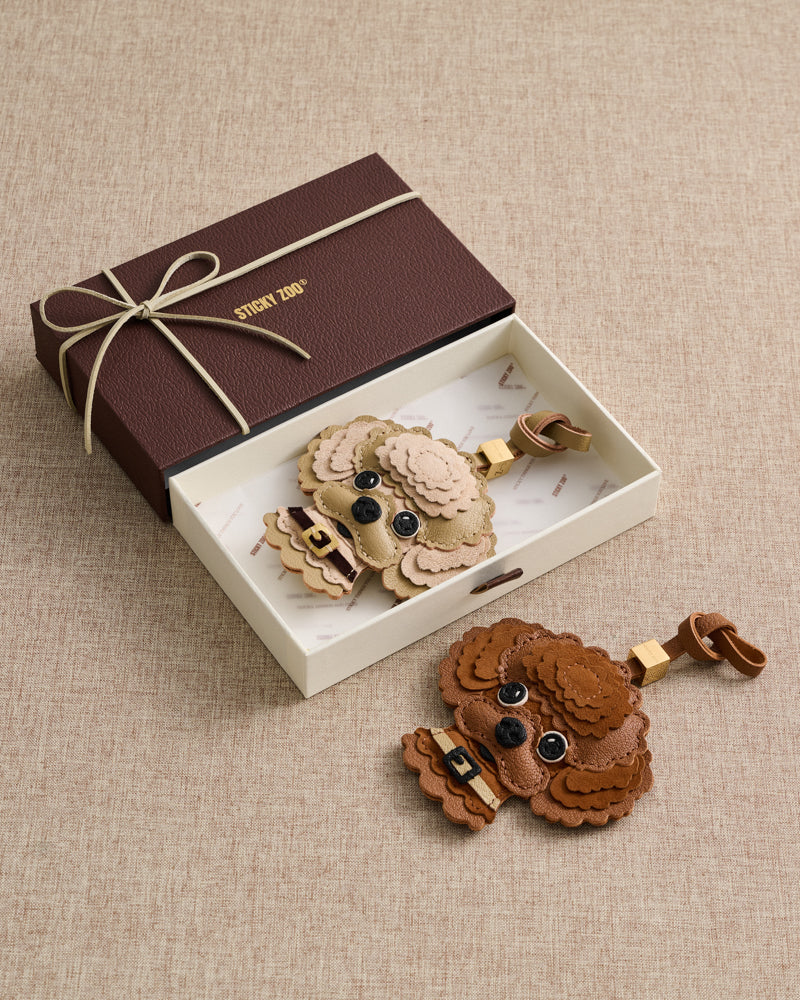 POODLE CHARM | EXCLUSIVE DROP — BROWN