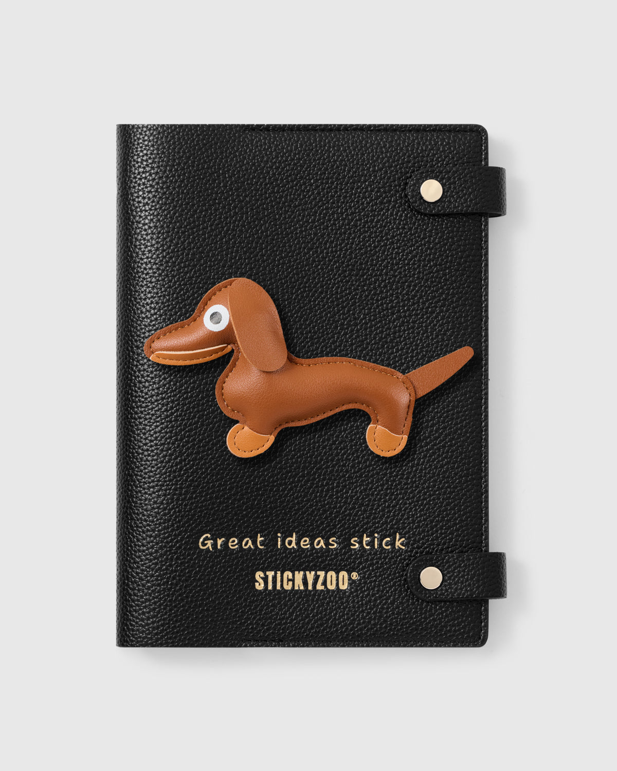 KAYUMANGGI NA DACHSHUND NA TUMATAKBO NA NOTEBOOK