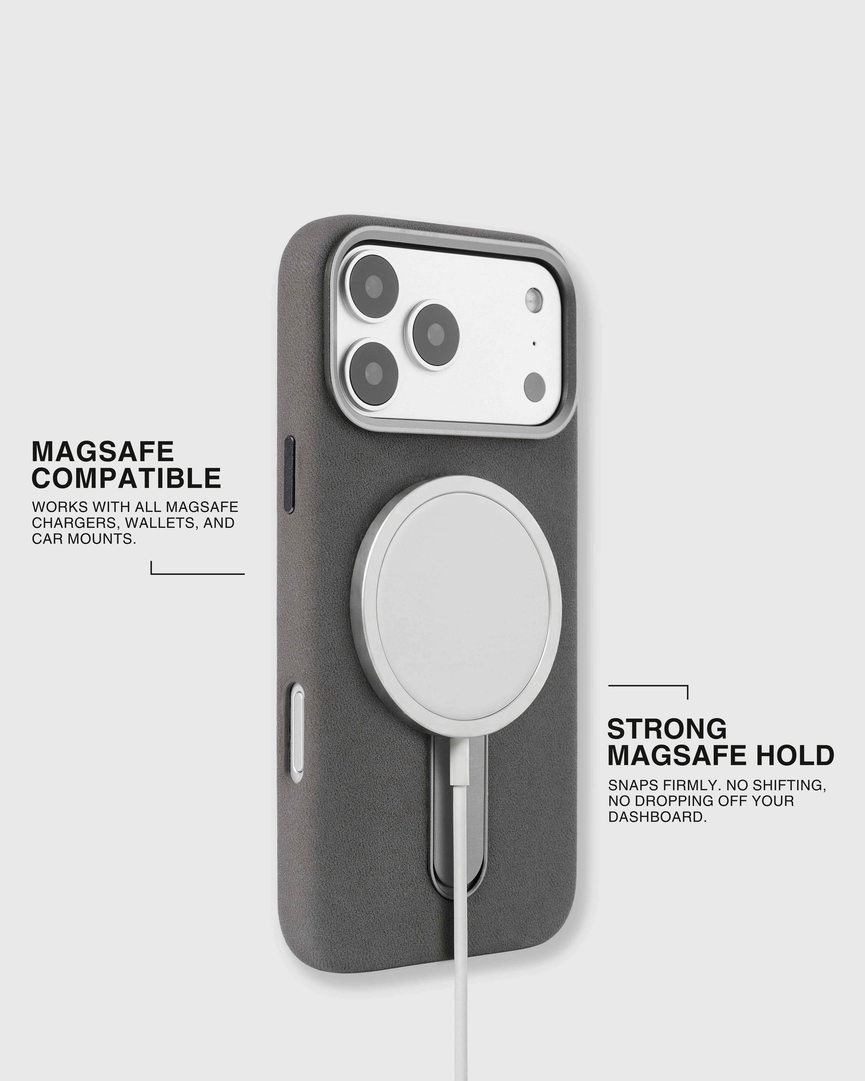STAND CASE NG TELEPONO — GREY