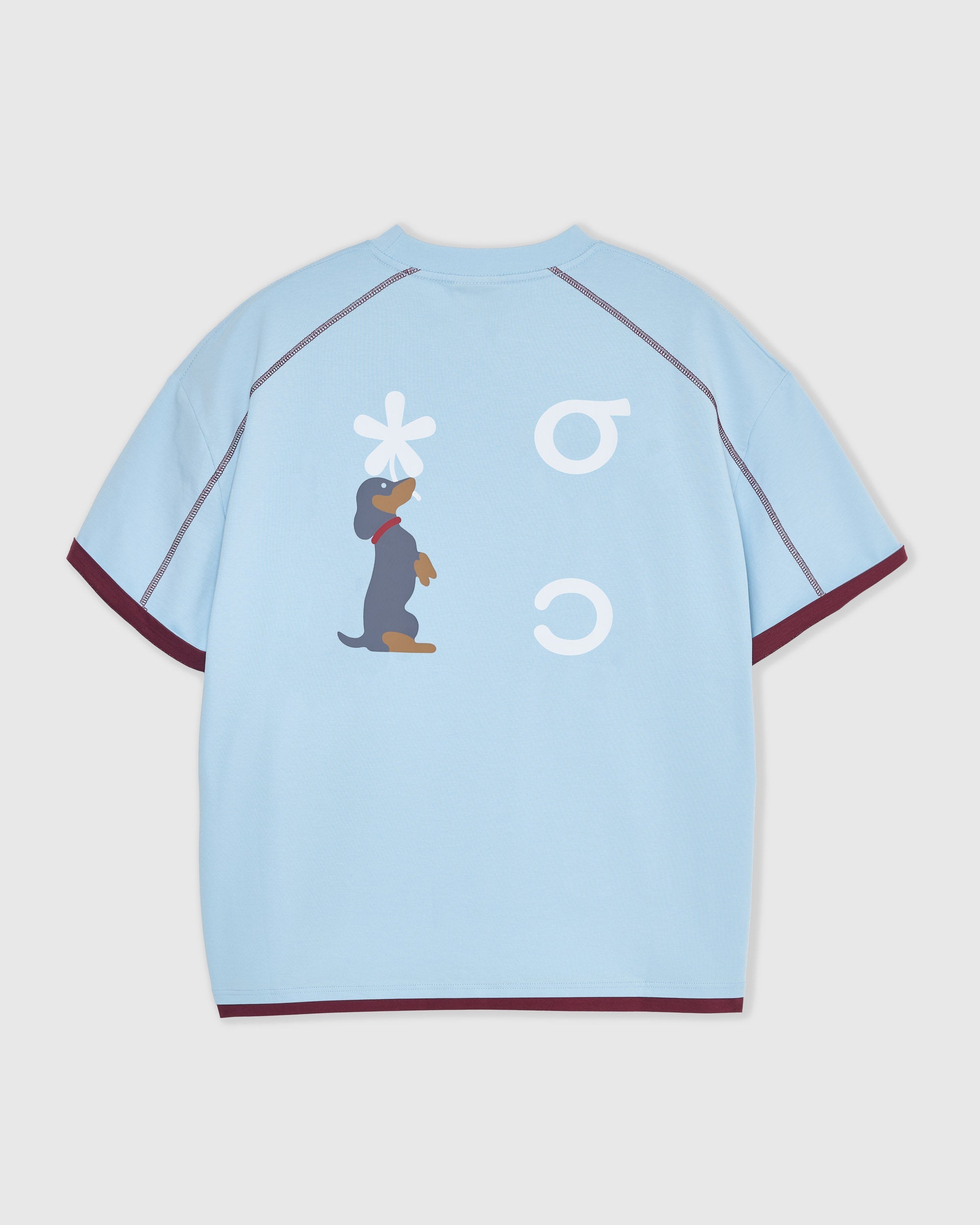 DACHSHUND BLOOM RINGER NA T-SHIRT