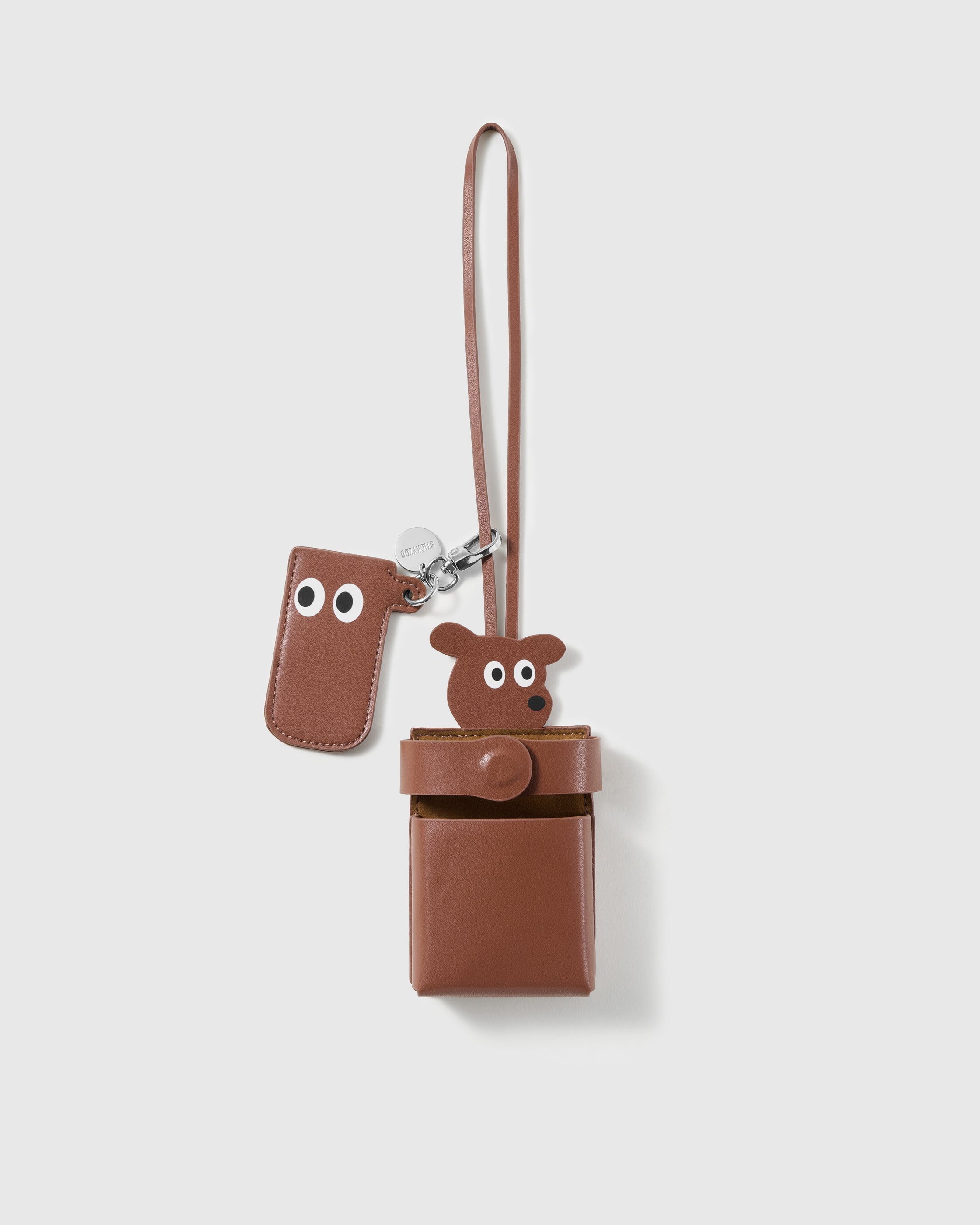 CHARM NA BEAR SA LEATHER CIGARETTE CASE | 1 NG 1
