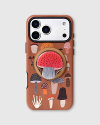 FOREST MUSHROOM NA CASE NG TELEPONO