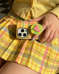 PLAID NA KUNEHONG POP NA CASE NG TELEPONO
