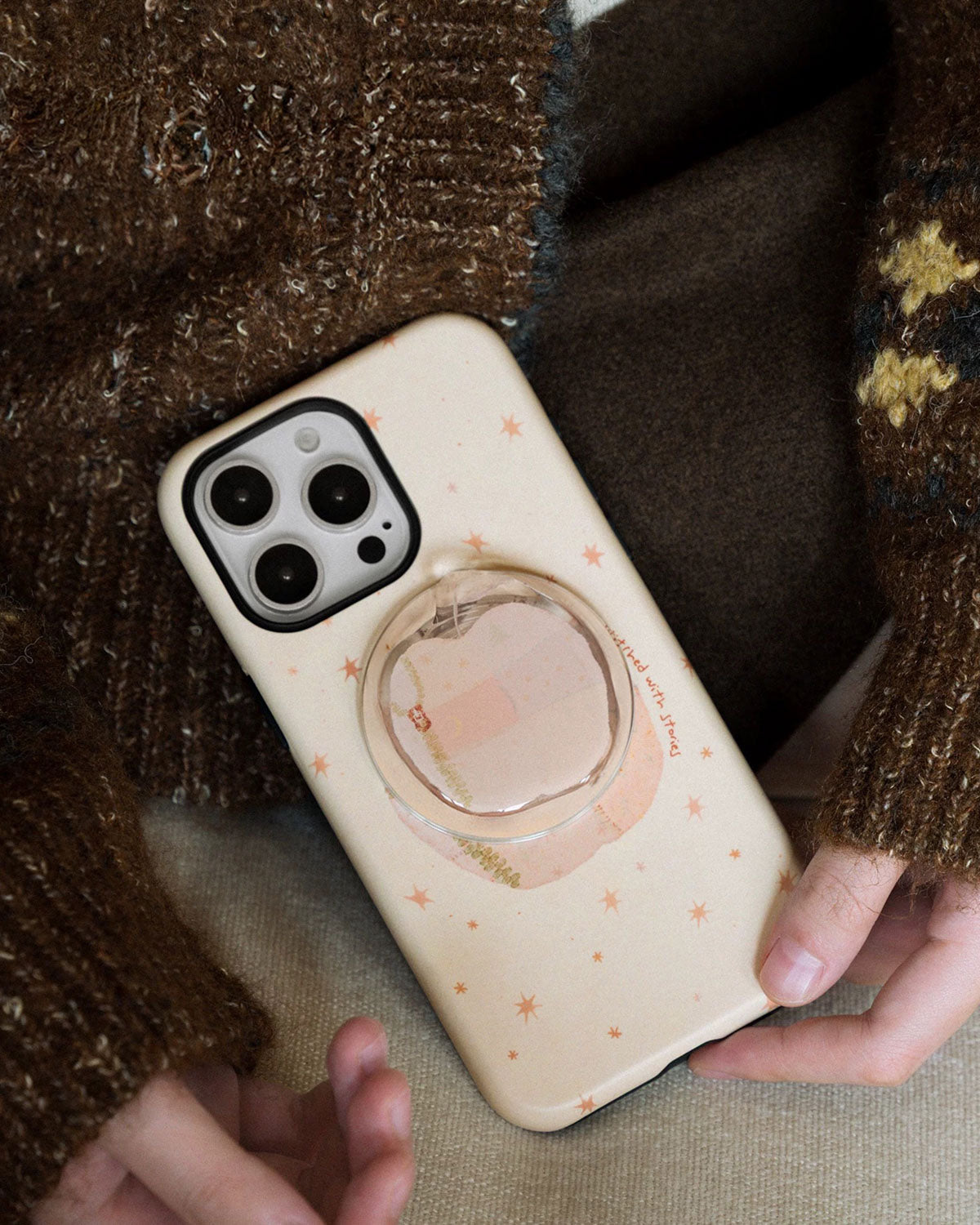 STARRY STORY CIRCLE NA CASE NG TELEPONO