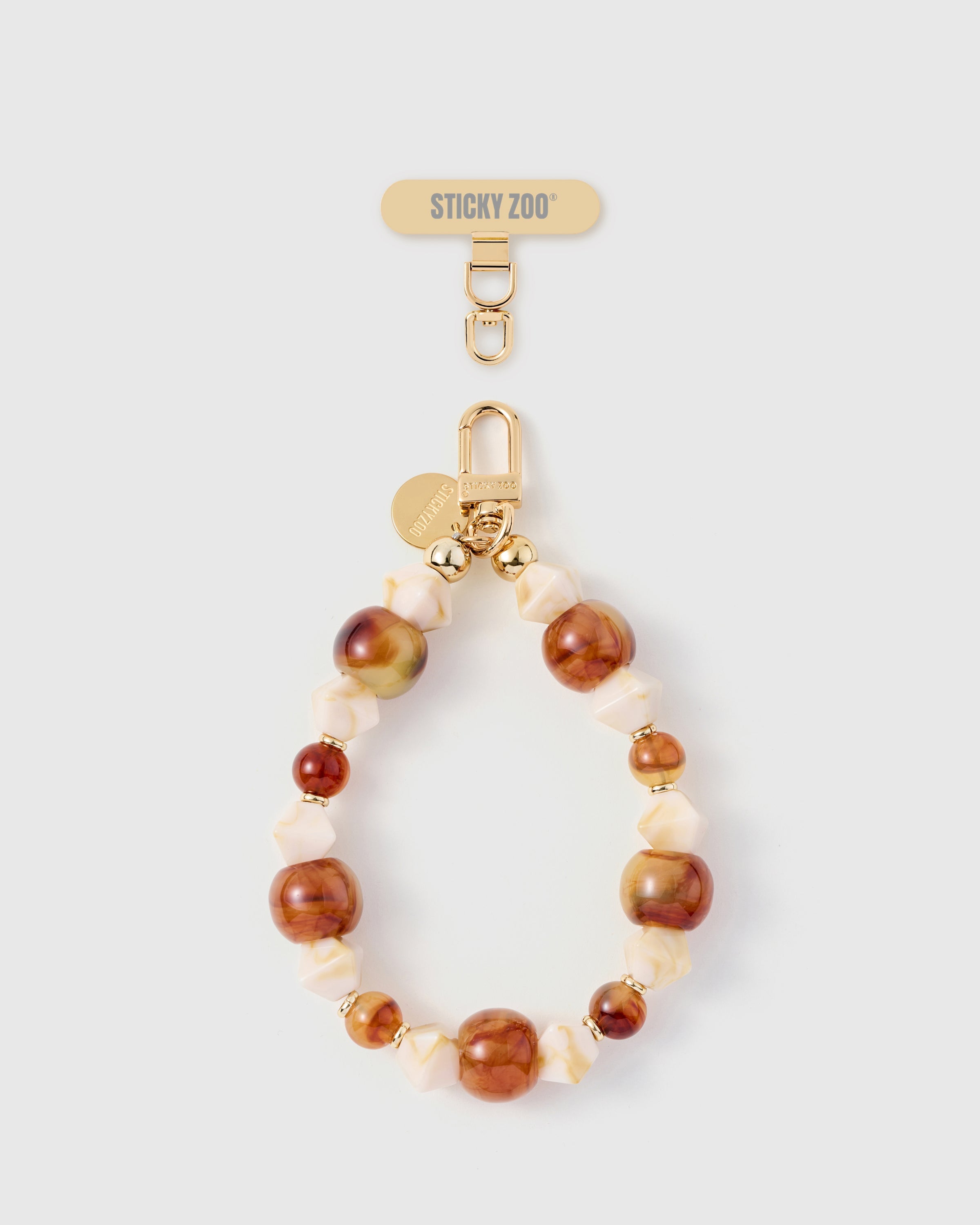 AMBER MARBLE NA STRAP NG TELEPONO