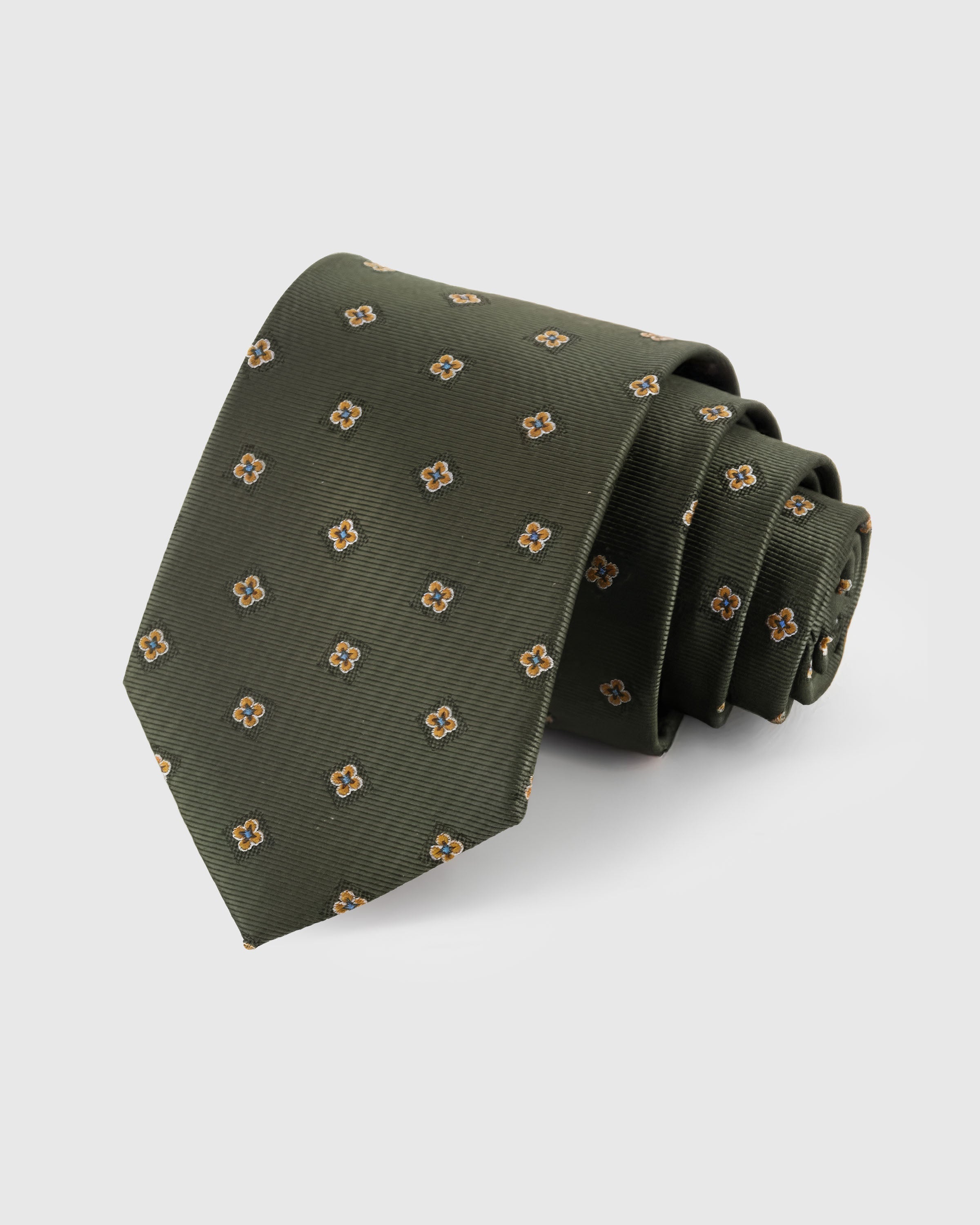 OLIVE FLORET TIE