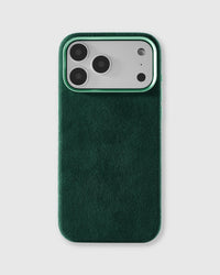 ALCANTARA NA CASE NG TELEPONO — EVERGREEN