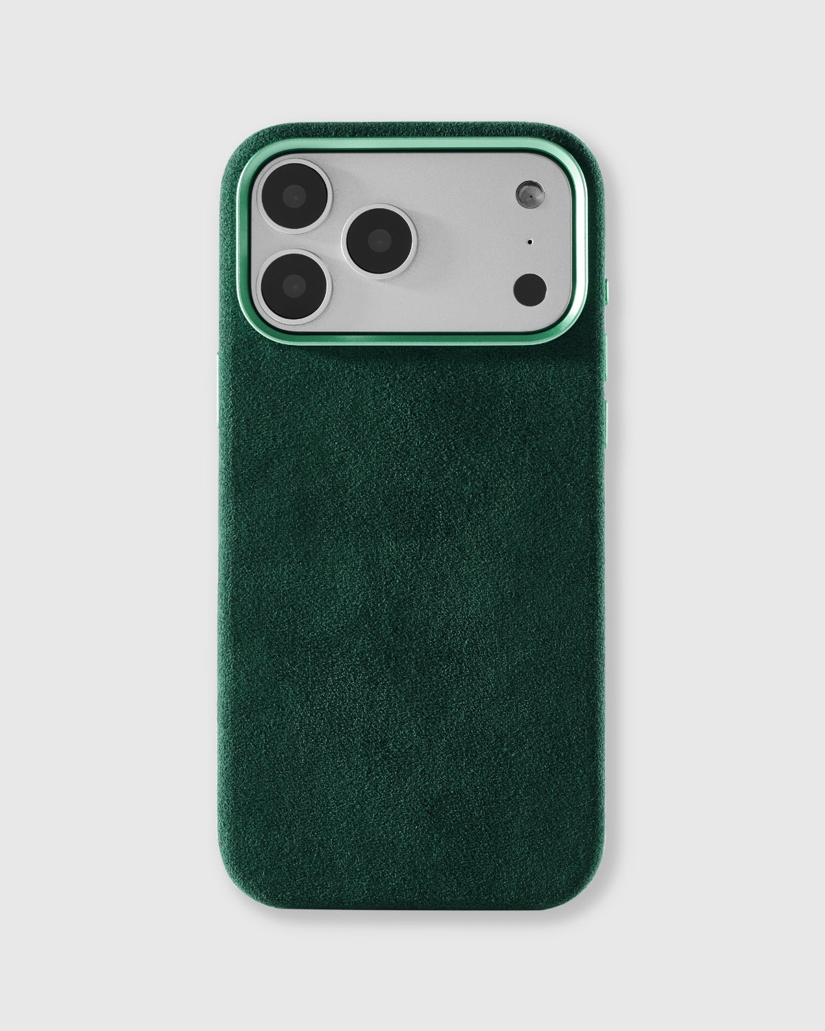 ALCANTARA NA CASE NG TELEPONO — EVERGREEN