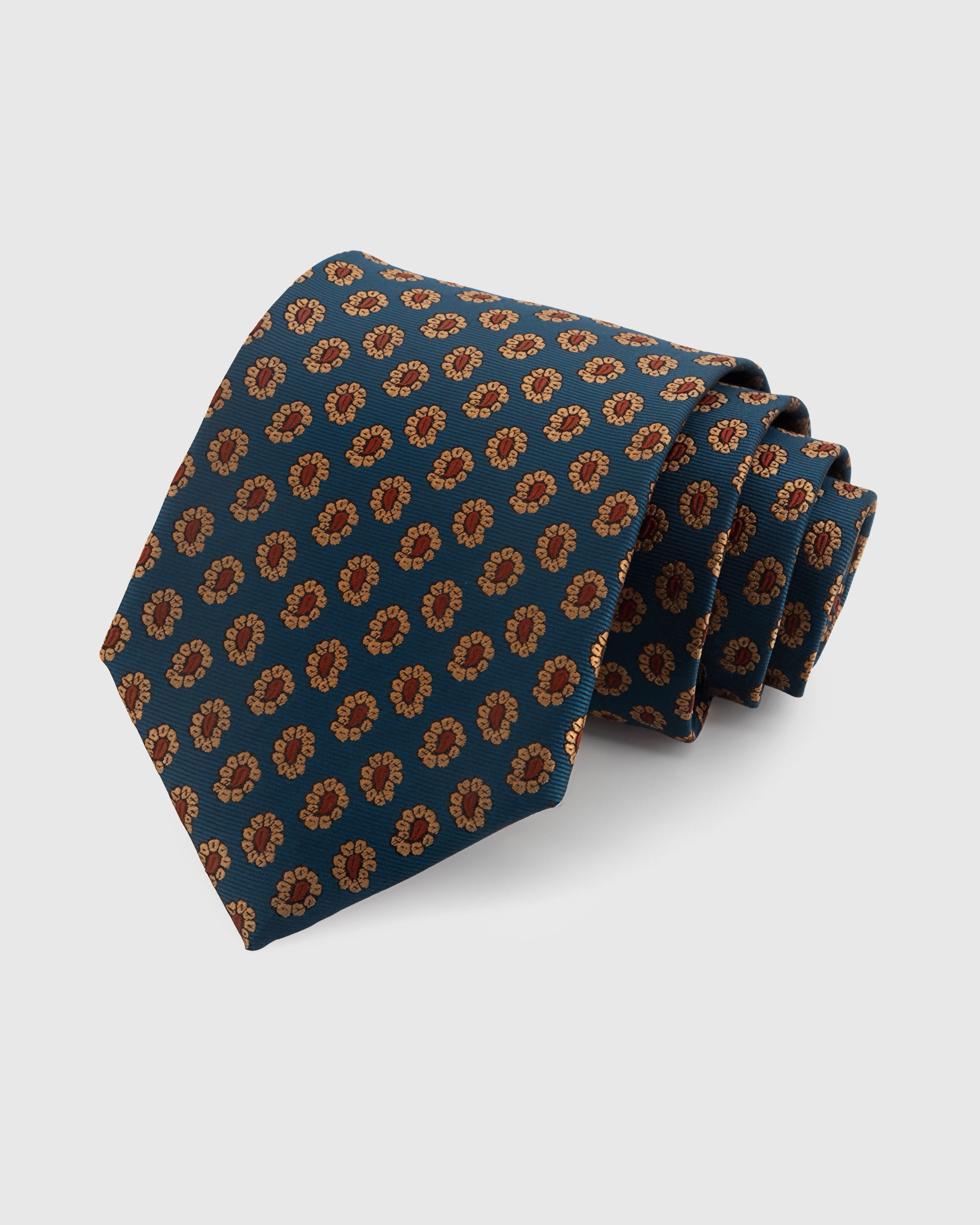 TEAL FOULARD NA KORBATAS