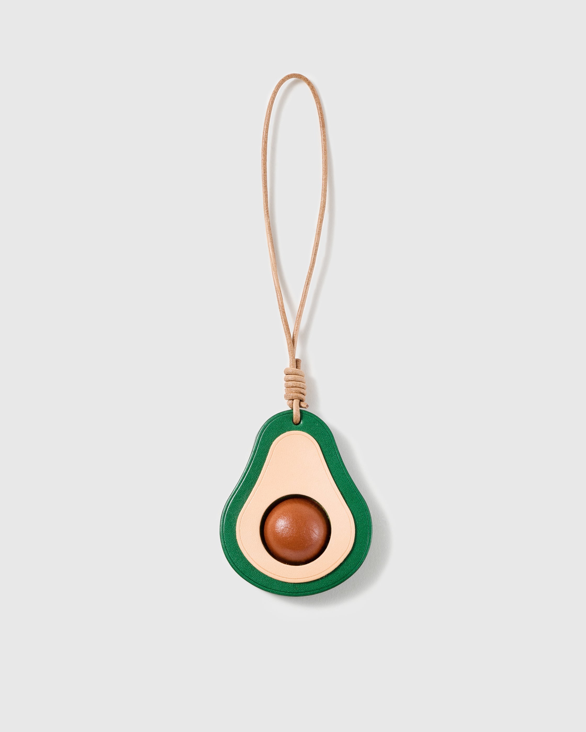 CHARM NA AVOCADO SA LEATHER BAG