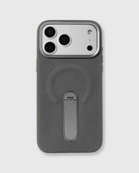STAND CASE NG TELEPONO — GREY