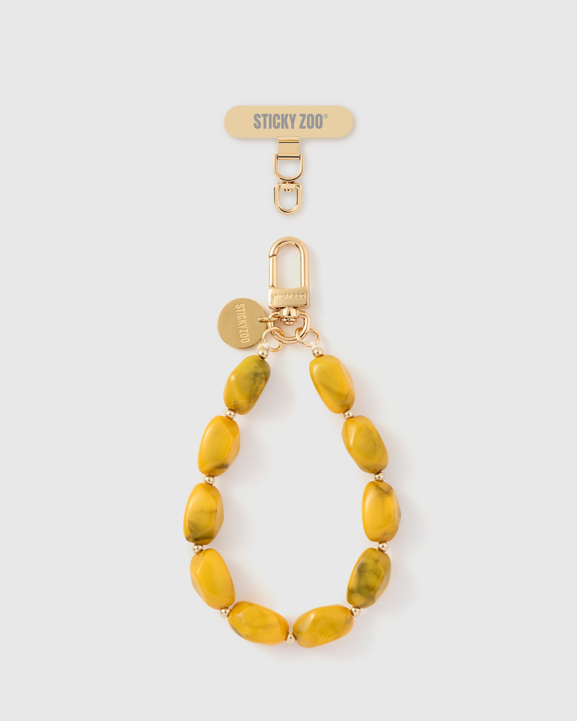 SAFFRON AGATE NA PANG-STRAP SA TELEPONO