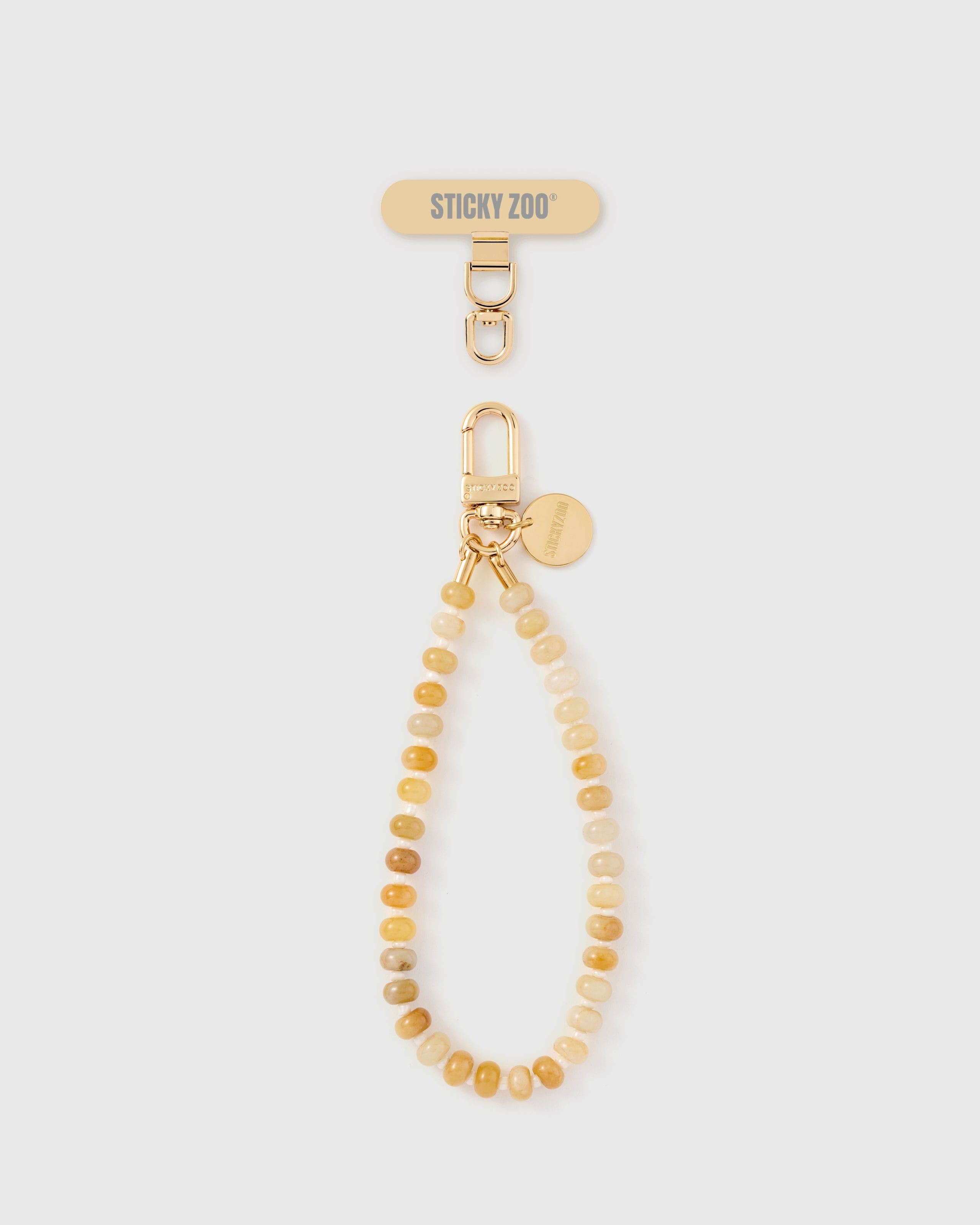 STRAP NG TELEPONO NA MAY SAFFRON AGATE ORBIT
