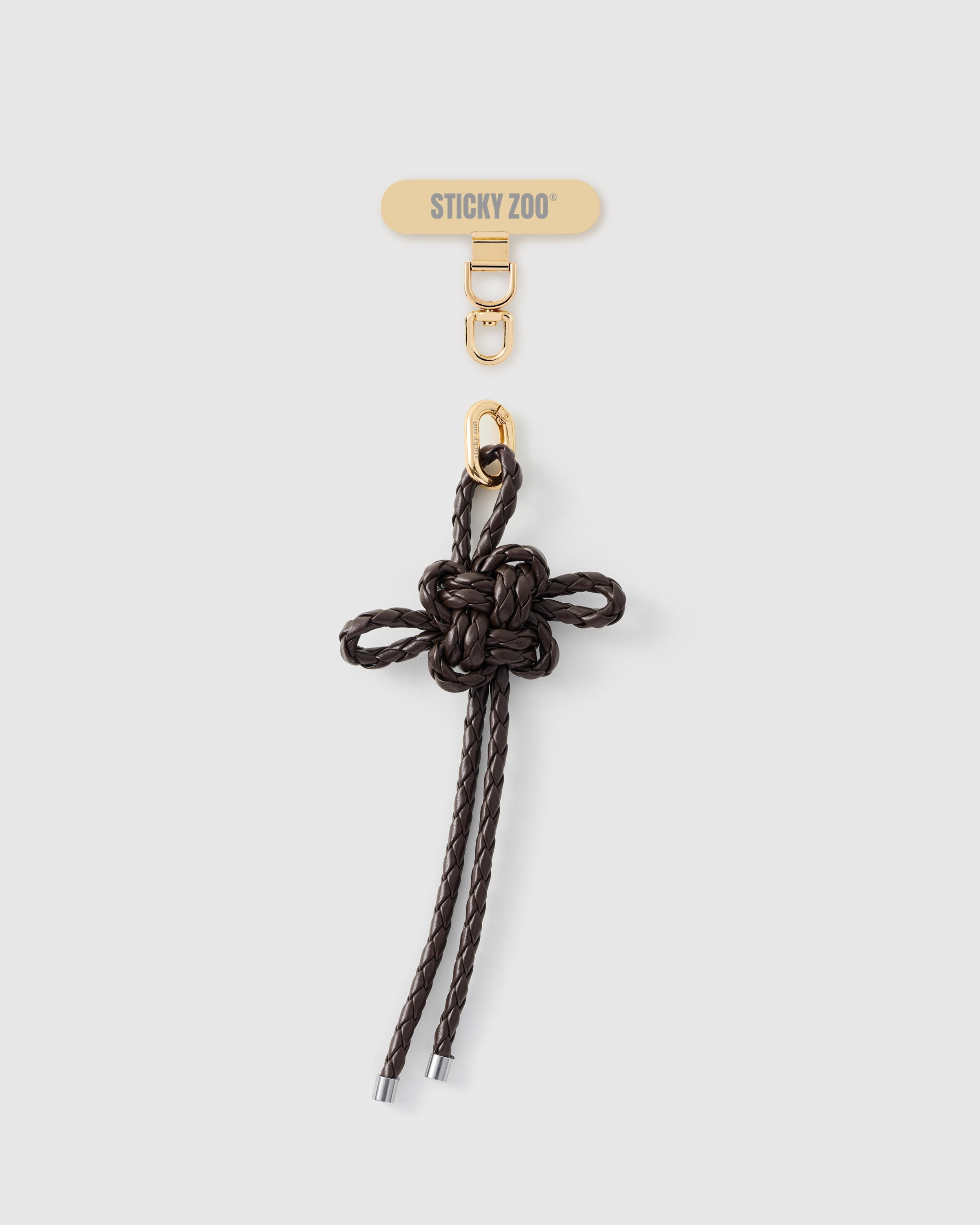 STRAP NG TELEPONO NA MAY MOCHA BOW