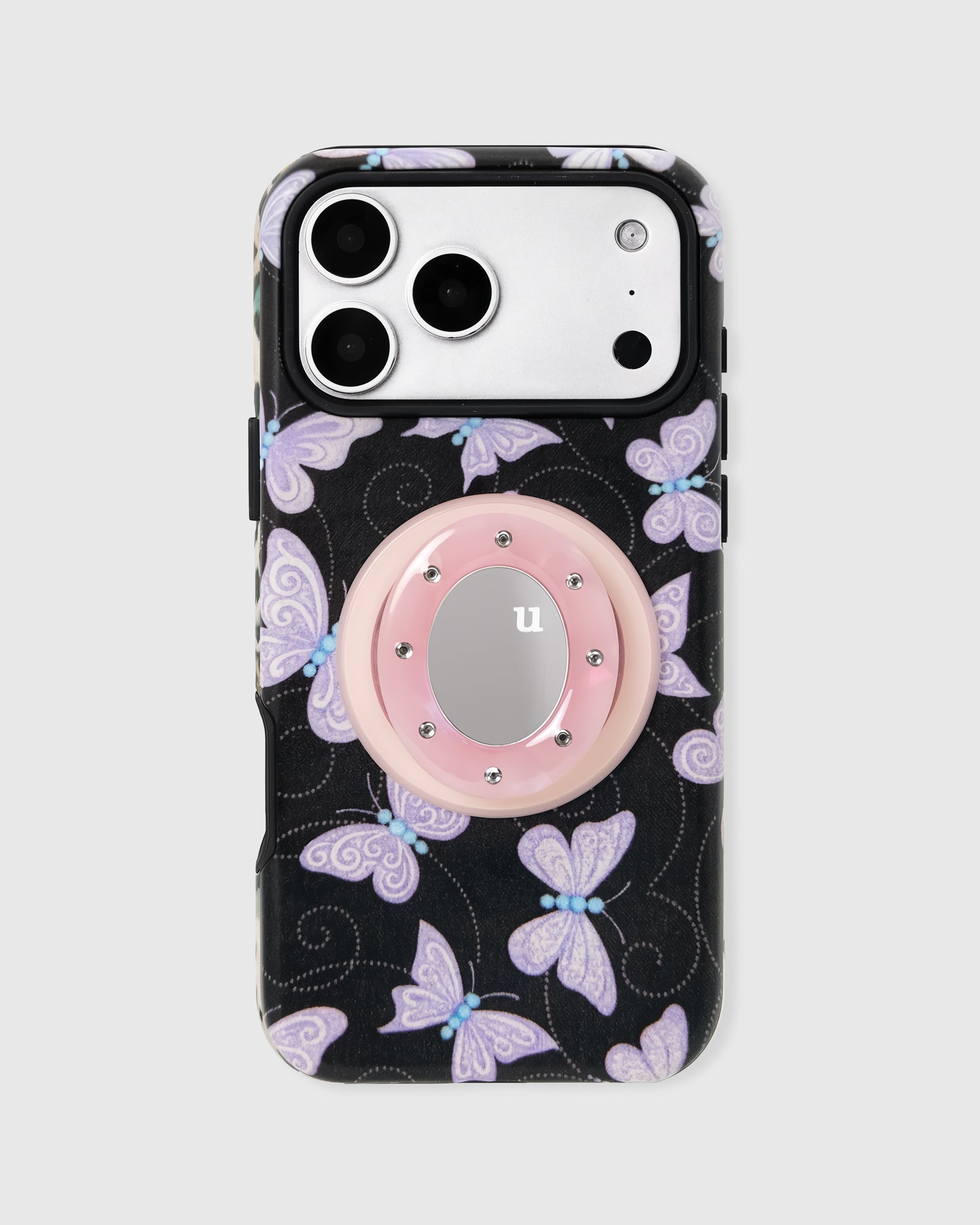 LAVENDER BUTTERFLY CASE NG TELEPONO