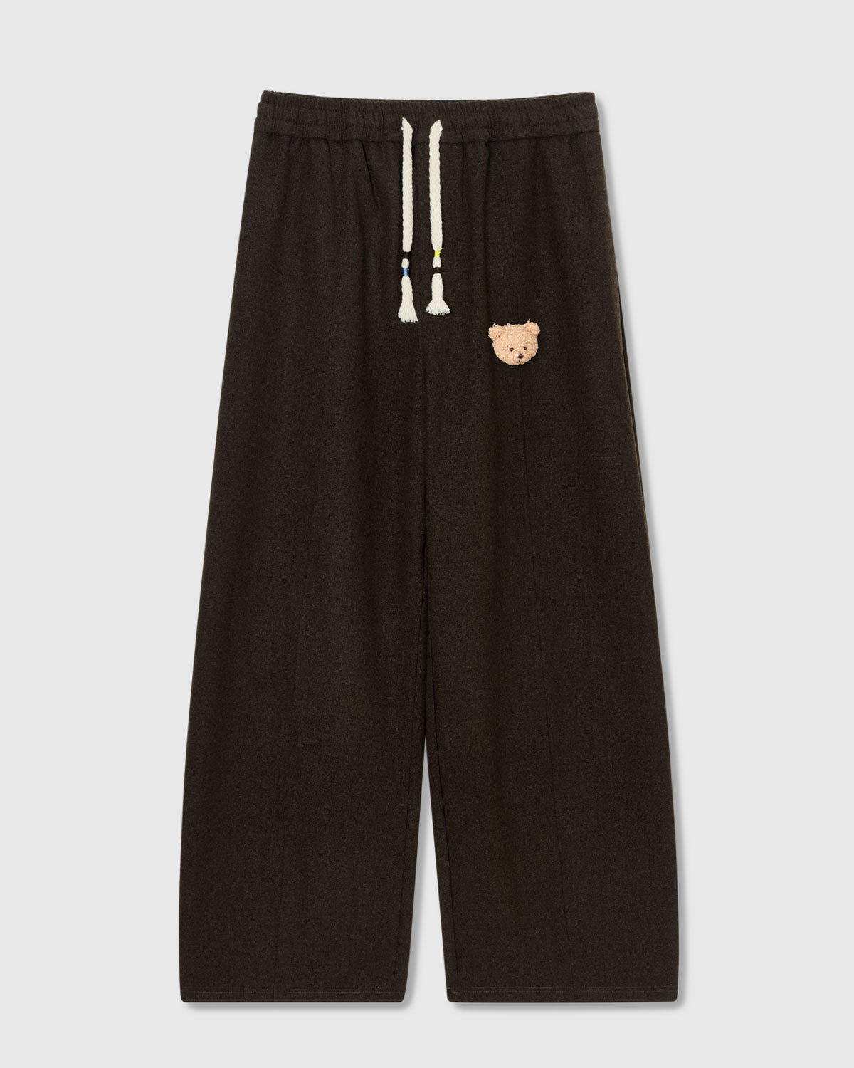 WOOL DRAPE NA MALUWAG NA PANTALON