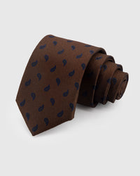 TIE NA MOCHA PAISLEY