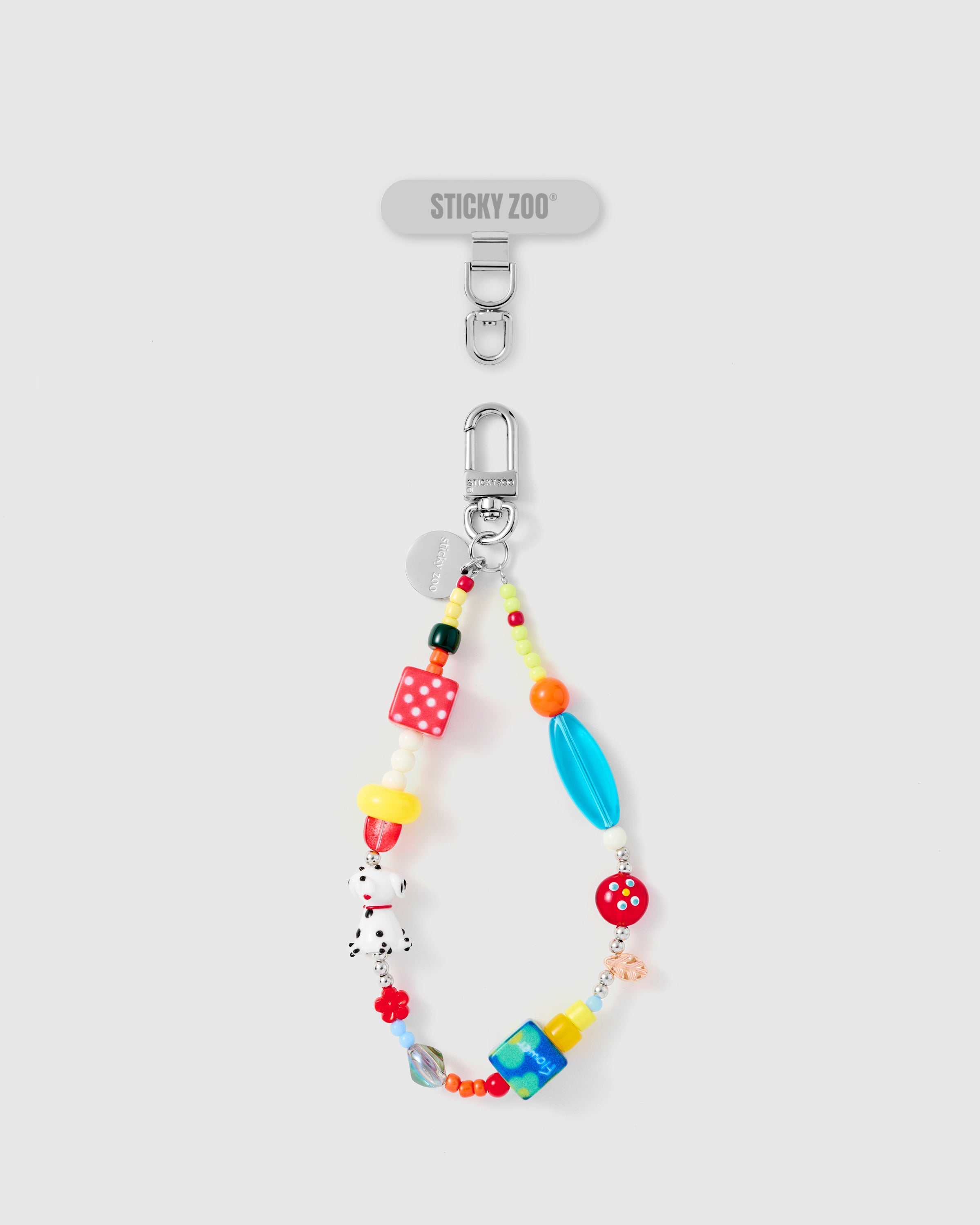 DALMATIAN NA DICE NA STRAP NG TELEPONO