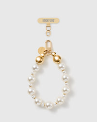 GOLDEN PEARL STRAP NG TELEPONO
