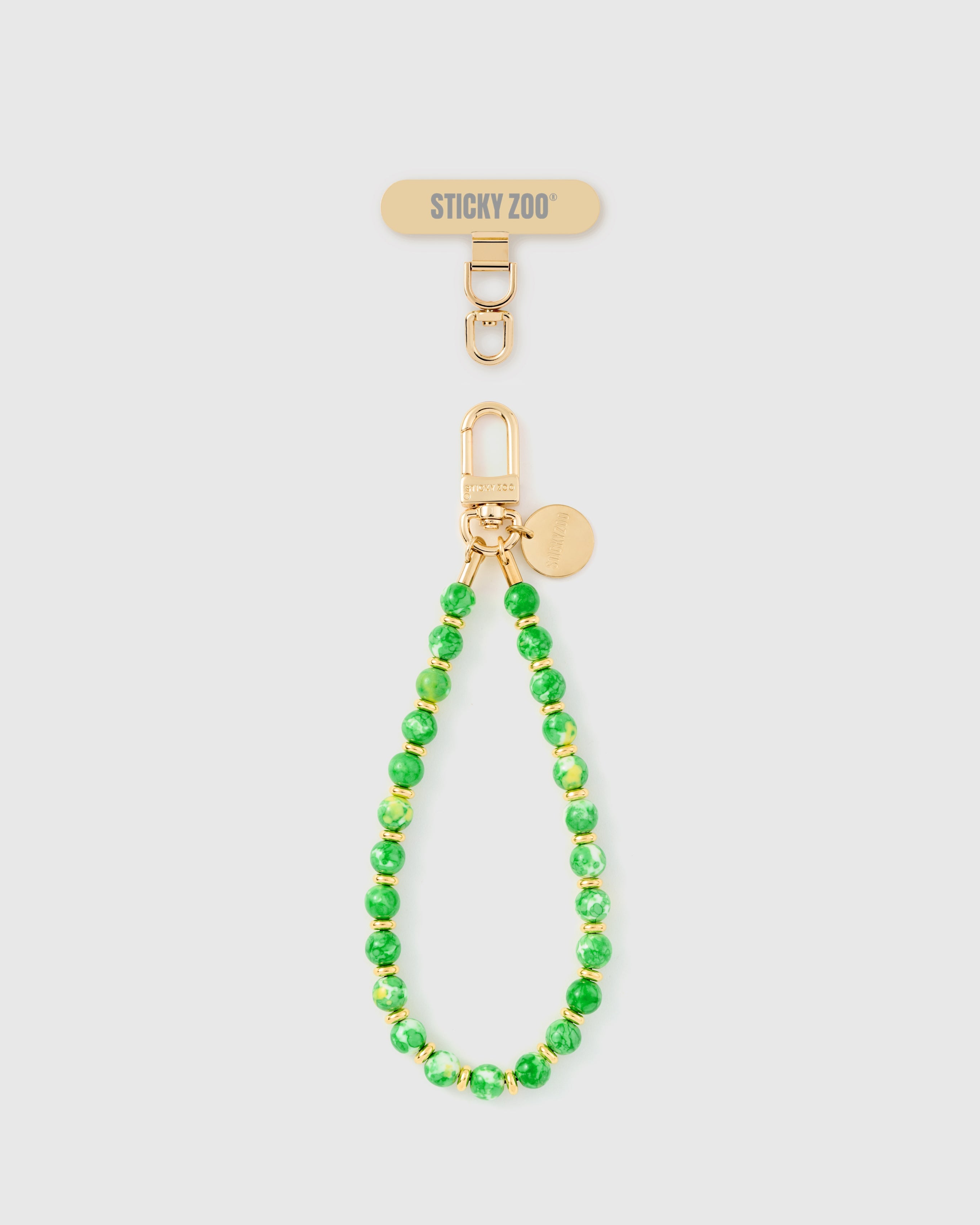 STRAP NG TELEPONO NA MAY JADE SPECKLE ORBIT