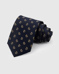TIE NA BRONZE HERRINGBONE