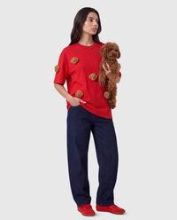 POODLE PARADE NA T-SHIRT