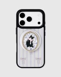 FRAMED TUXEDO CAT PHONE CASE
