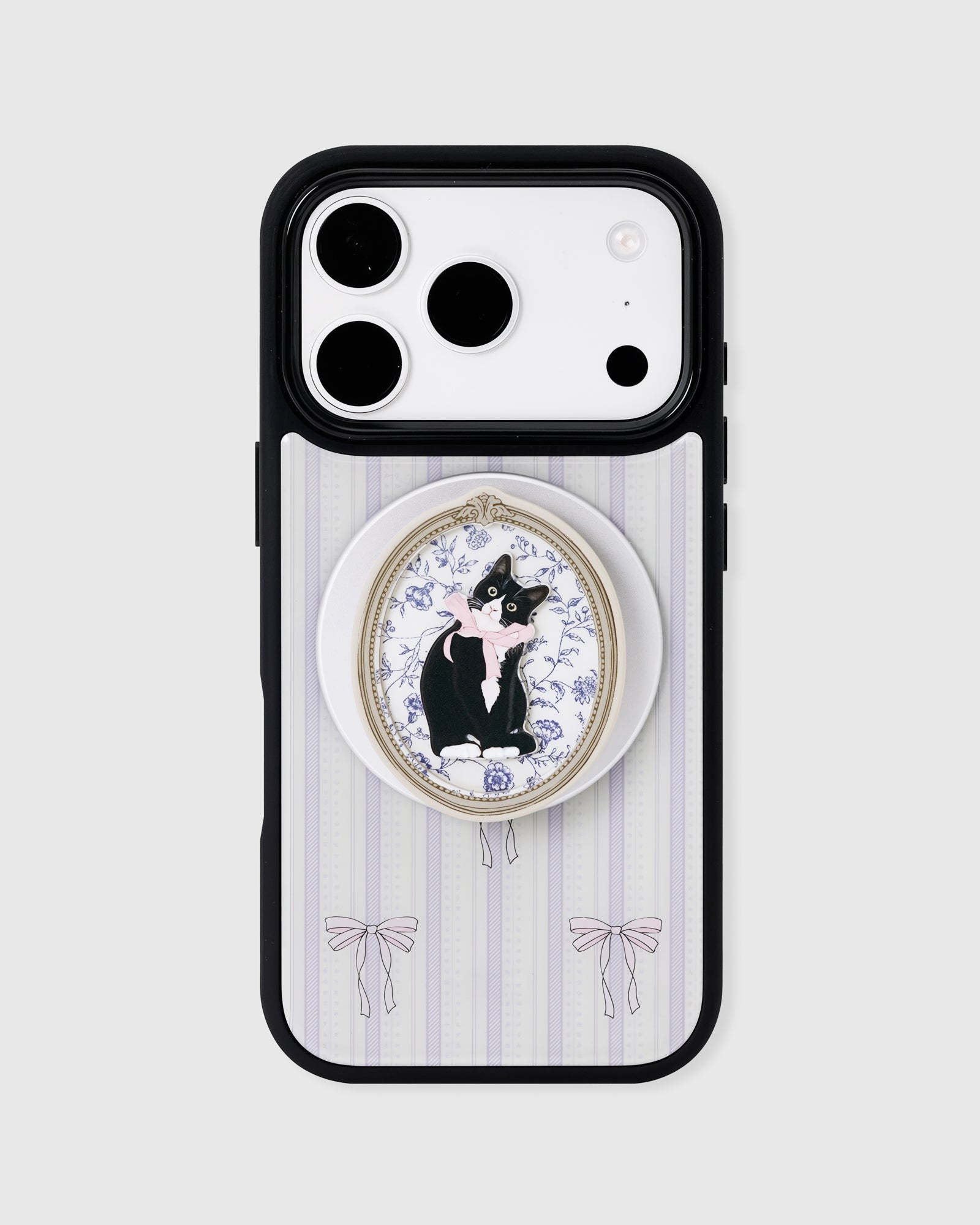 FRAMED TUXEDO CAT PHONE CASE