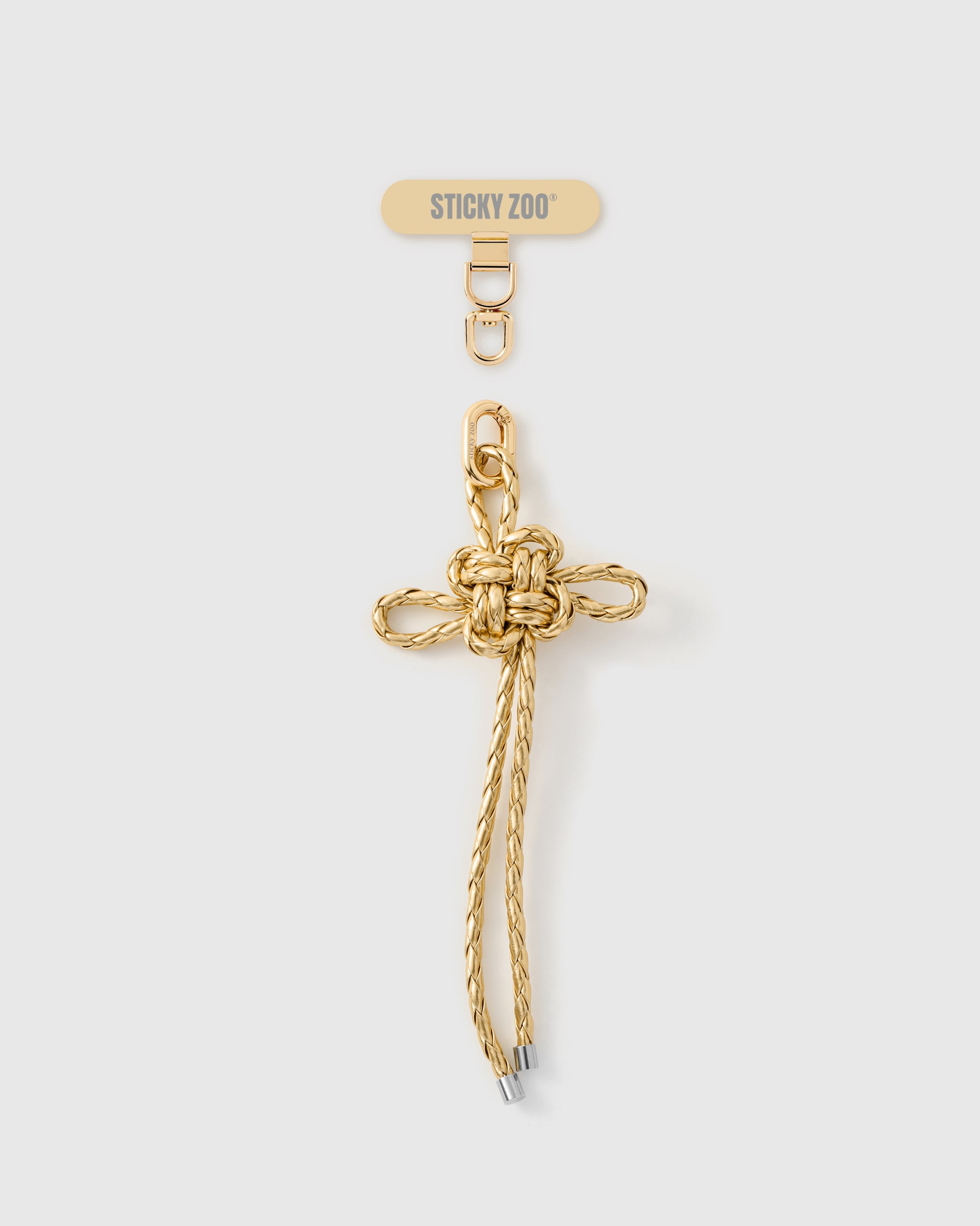 STRAP NG TELEPONO NA MAY CHAMPAGNE BOW
