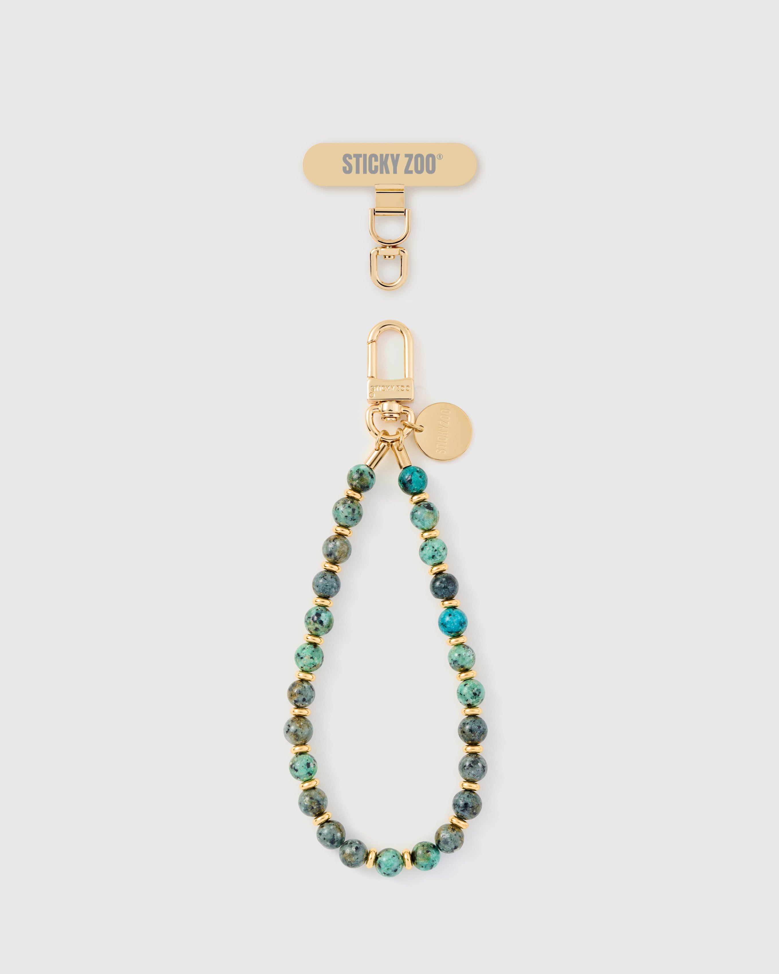 STRAP NG TELEPONO NA MAY TURQUOISE SPECKLE ORBIT