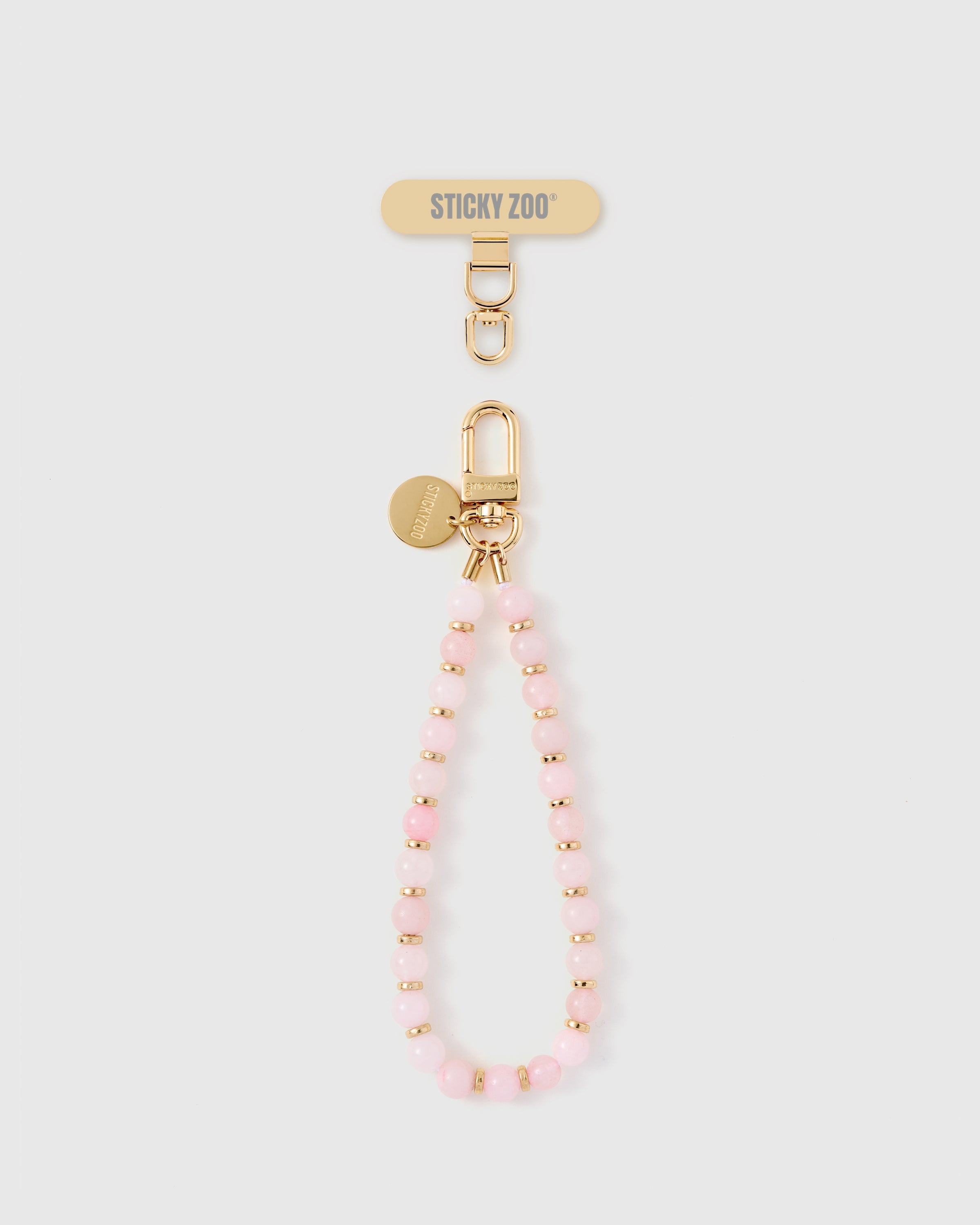 MALAMBOT NA PINK NA STRAP NG TELEPONO