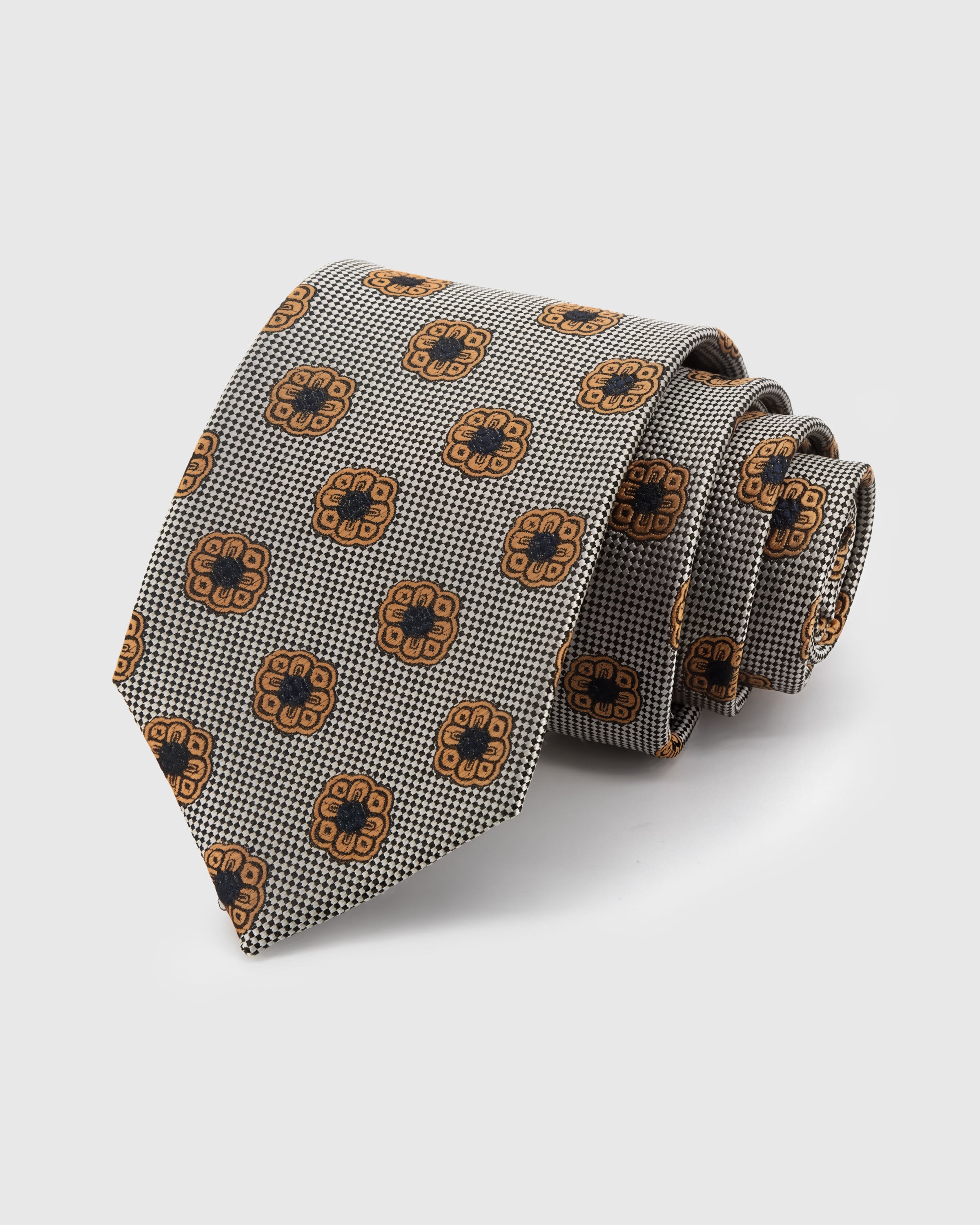 TIE NA PEWTER ROSETTE
