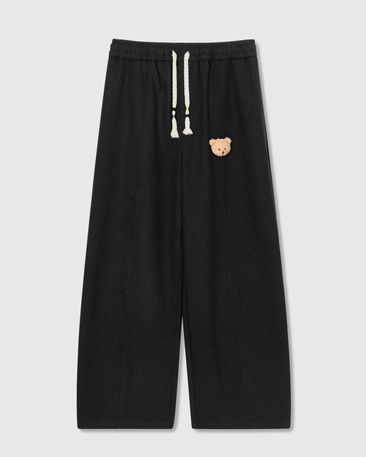 WOOL DRAPE NA MALUWAG NA PANTALON