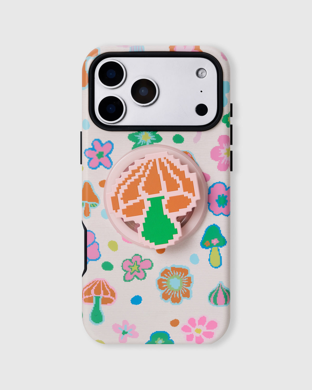 PIXEL MUSHROOM CASE NG TELEPONO  