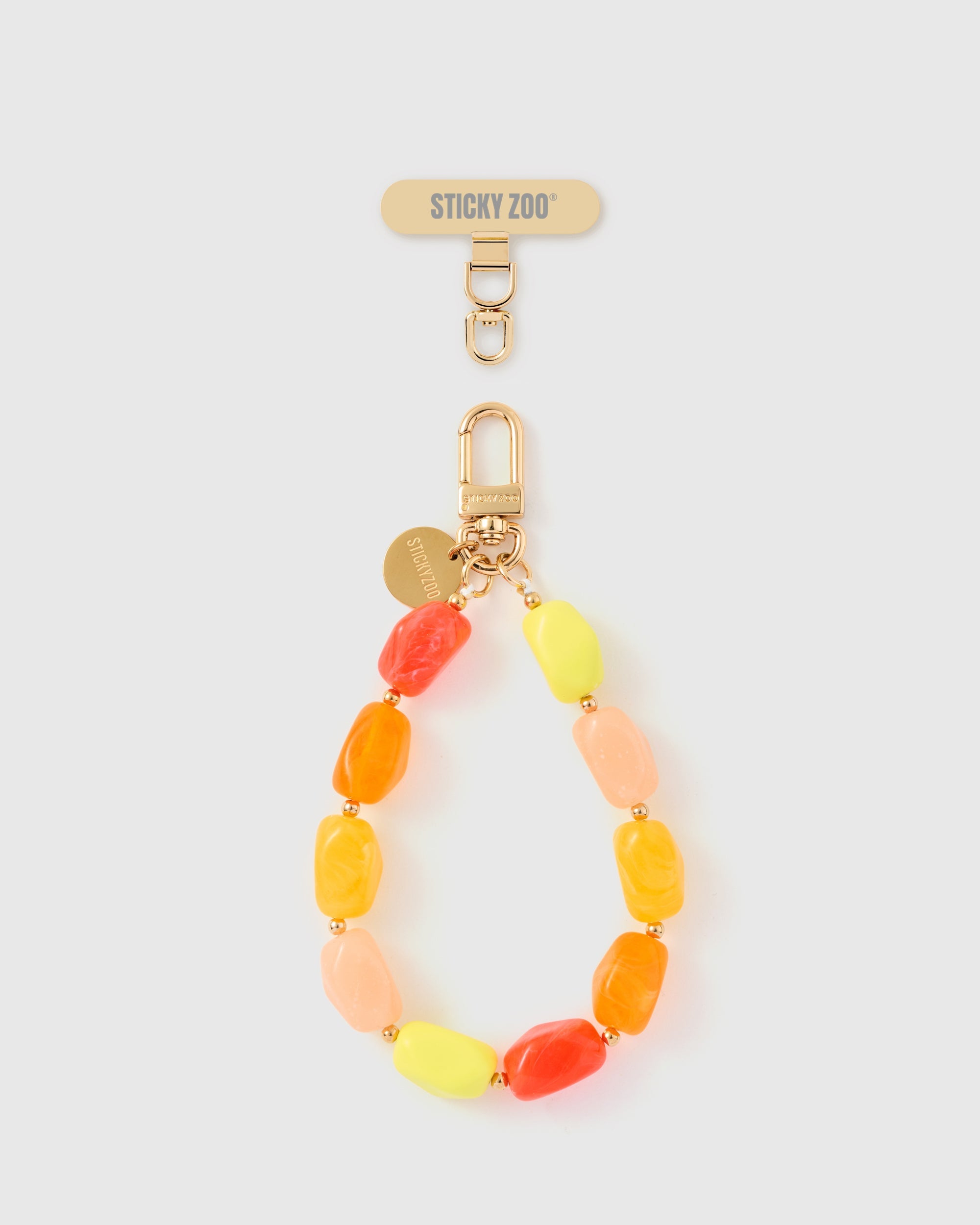 CITRUS MIX AGATE NA PANG-STRAP SA TELEPONO