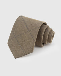 SAND GLEN PLAID NA KORBATAS