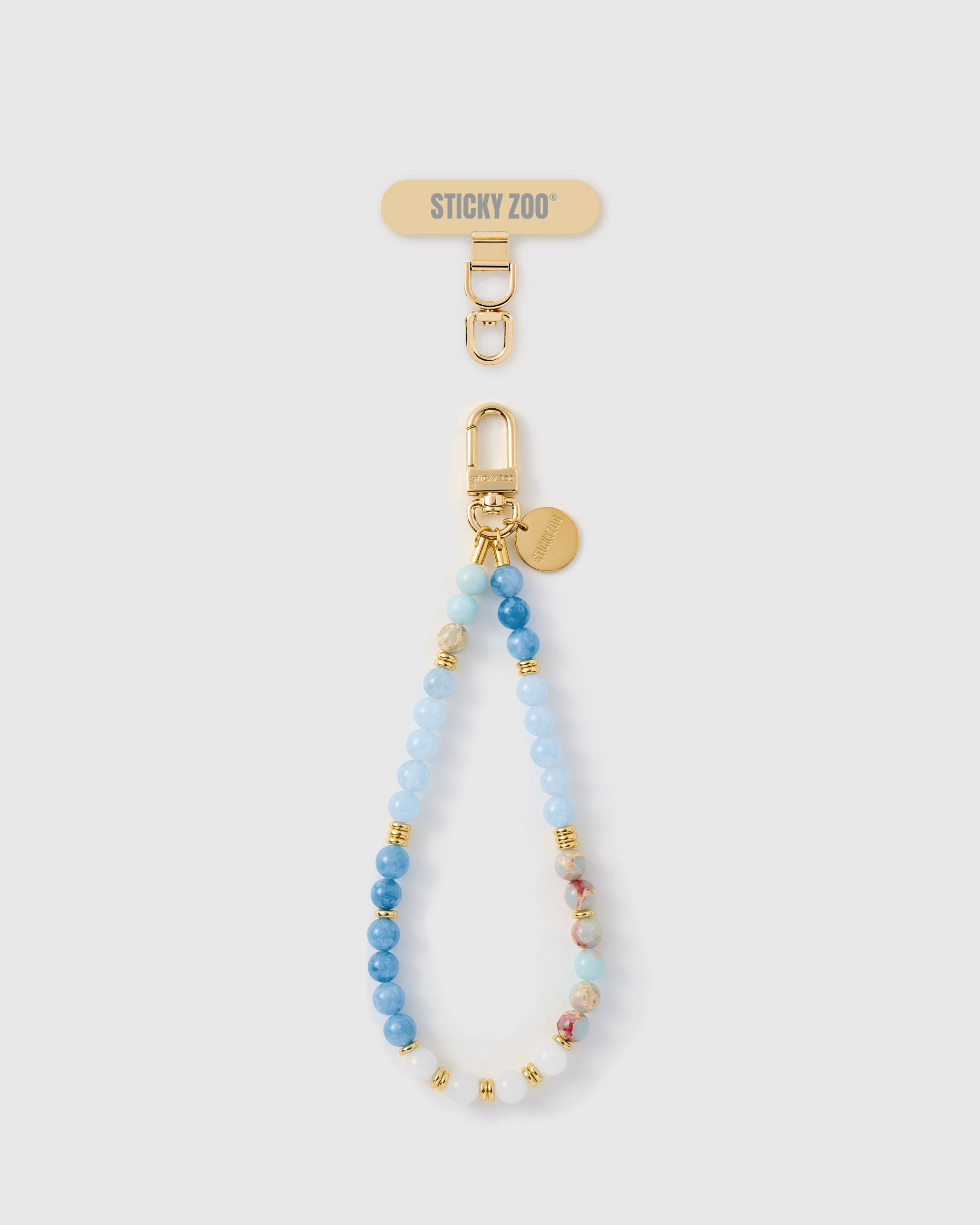 AZURE AGATE NA ORBIT NA STRAP NG TELEPONO