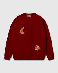 DOBLE CROISSANT NA SWEATSHIRT