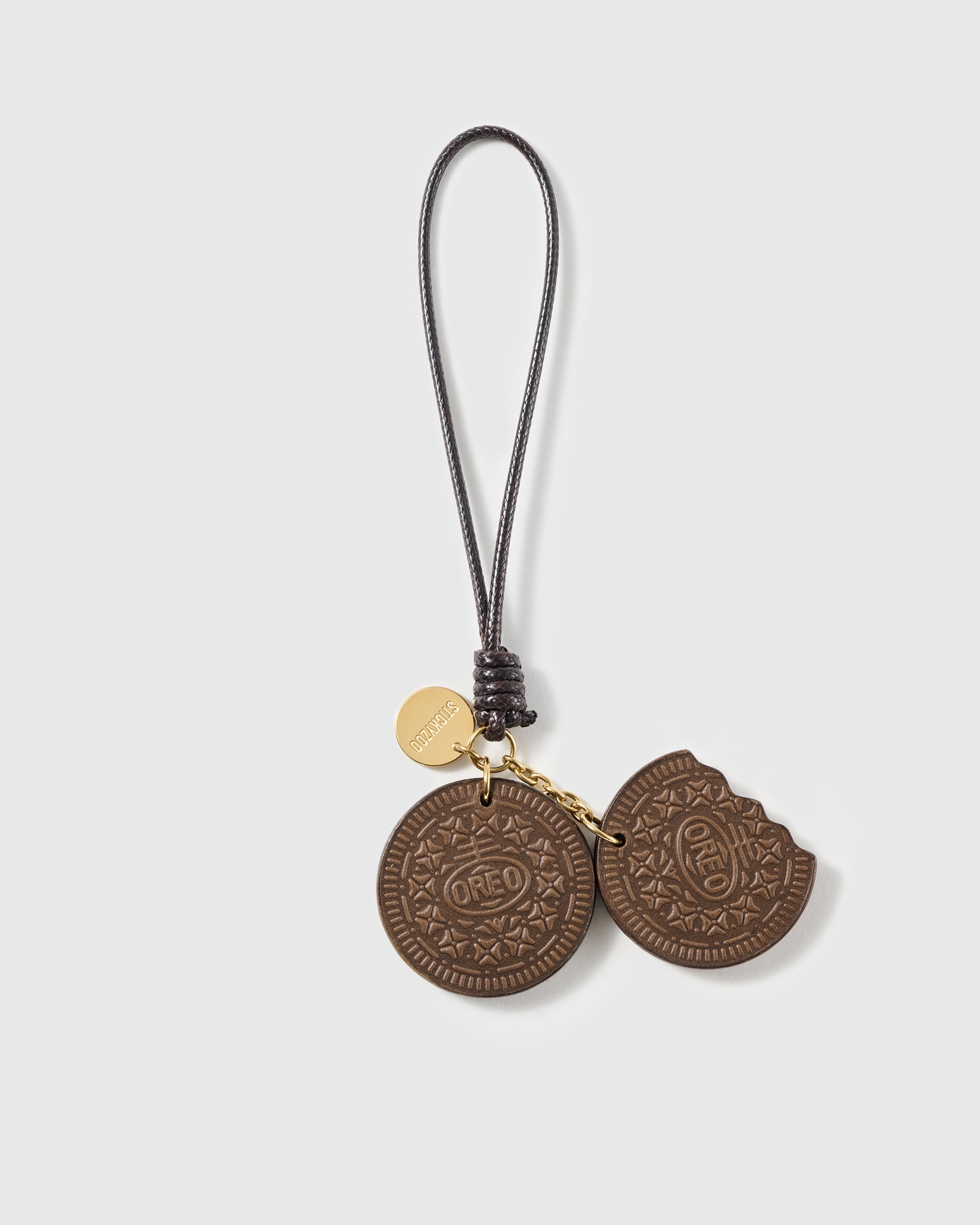 CHARM NA CREAM COOKIE SA LEATHER BAG