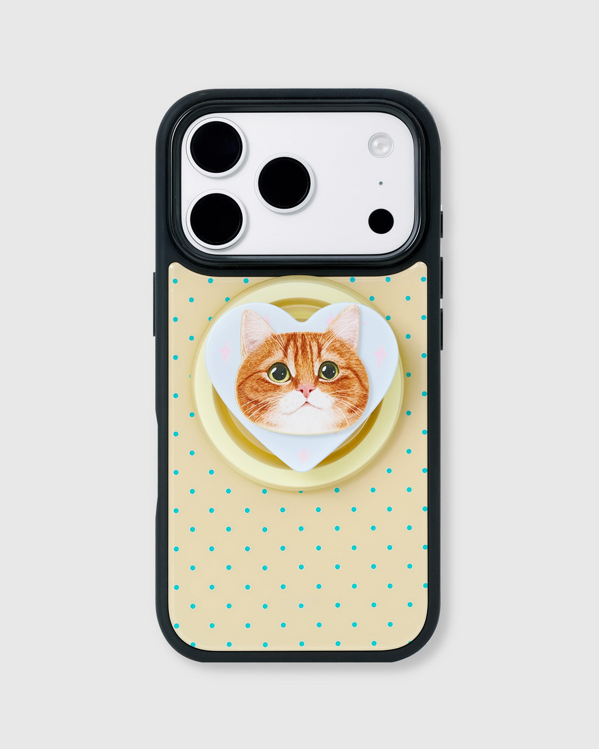 GINGER CAT NA CASE NG TELEPONO