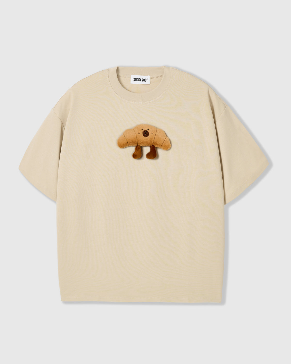 TUMATAKAS NA CROISSANT NA T-SHIRT