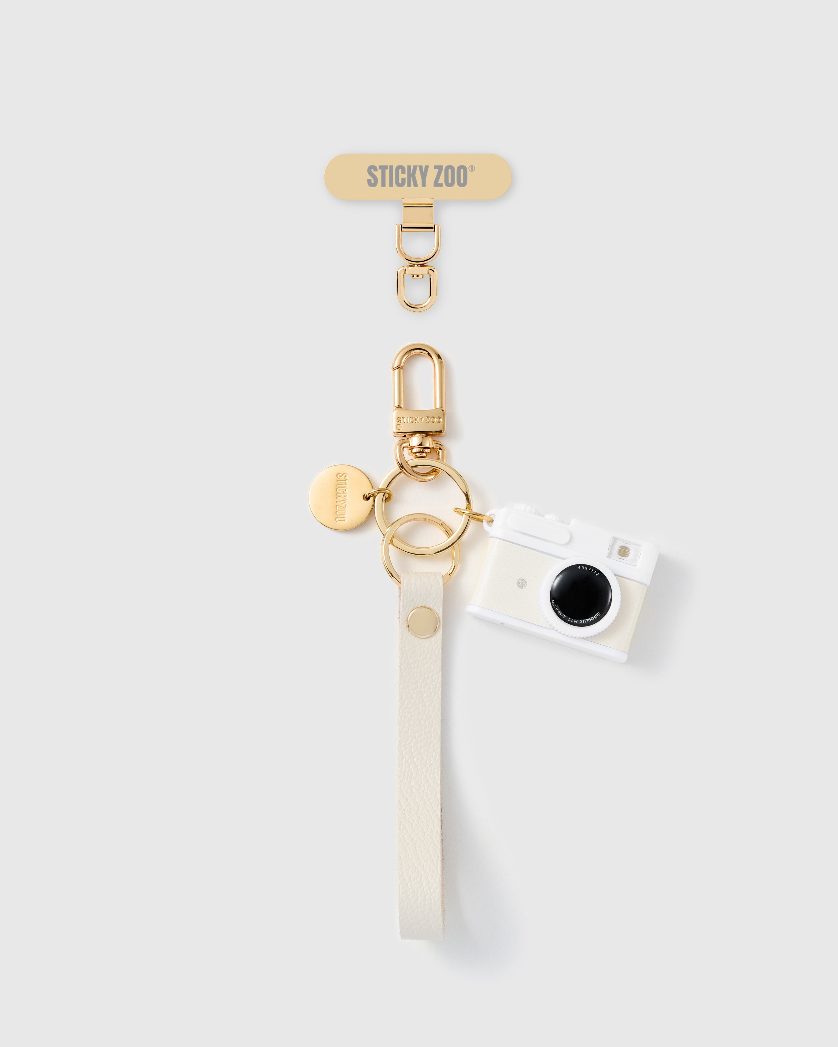IVORY LENS LEATHER STRAP NG TELEPONO  