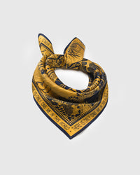 GOLDEN PARADISE SILK SCARF