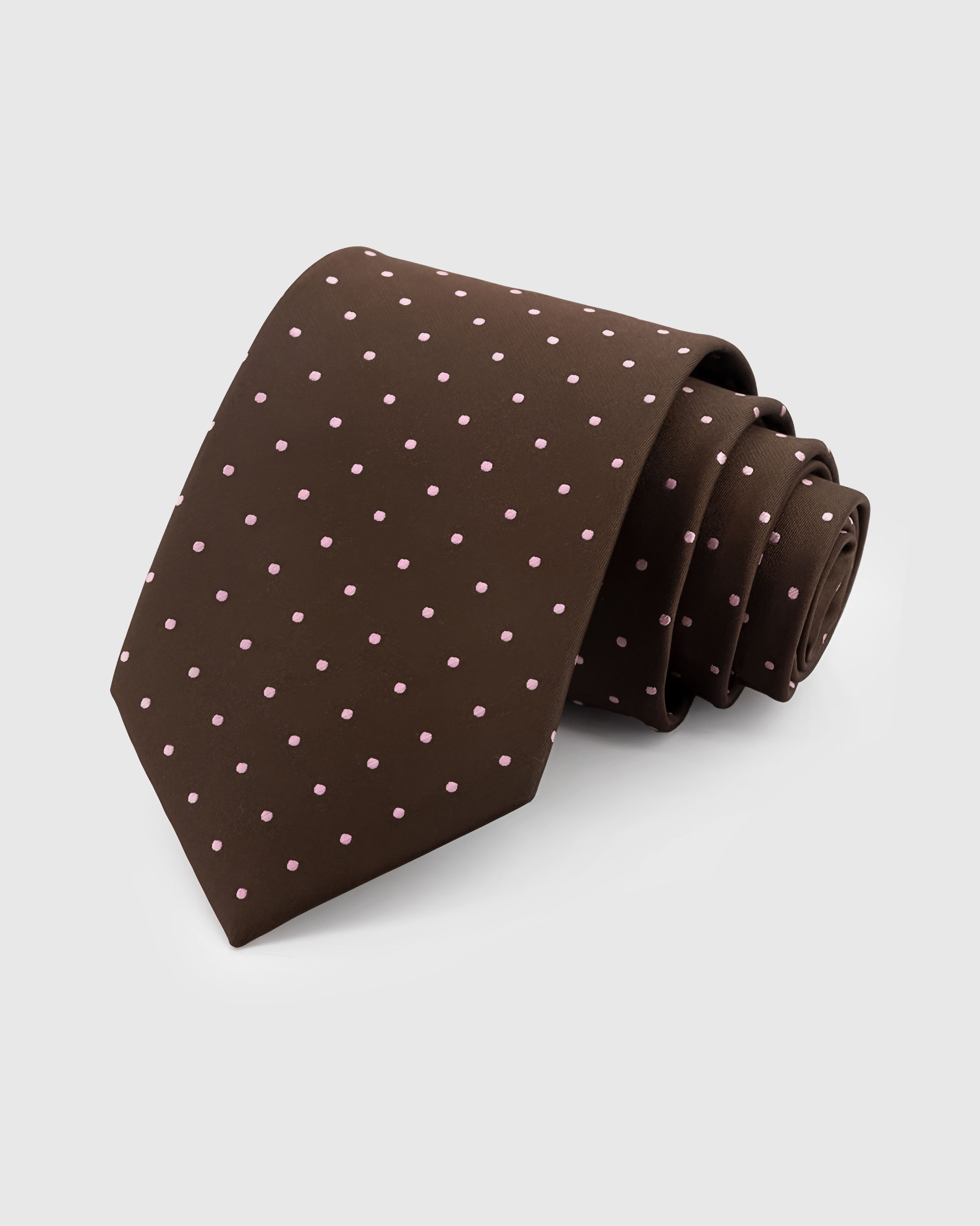 COCOA PIN DOT TIE