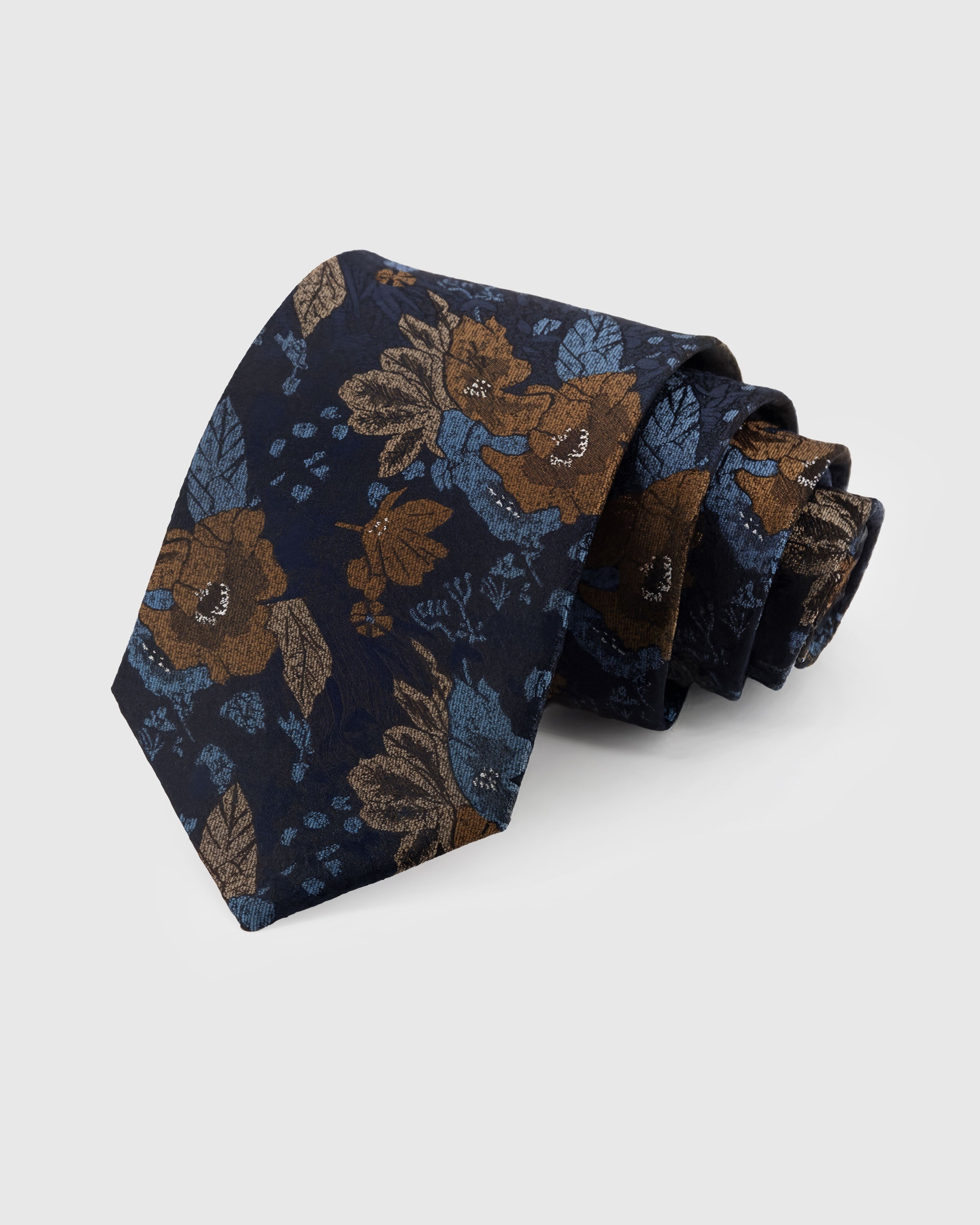 TIE NA NAVY TWIN STRIPE