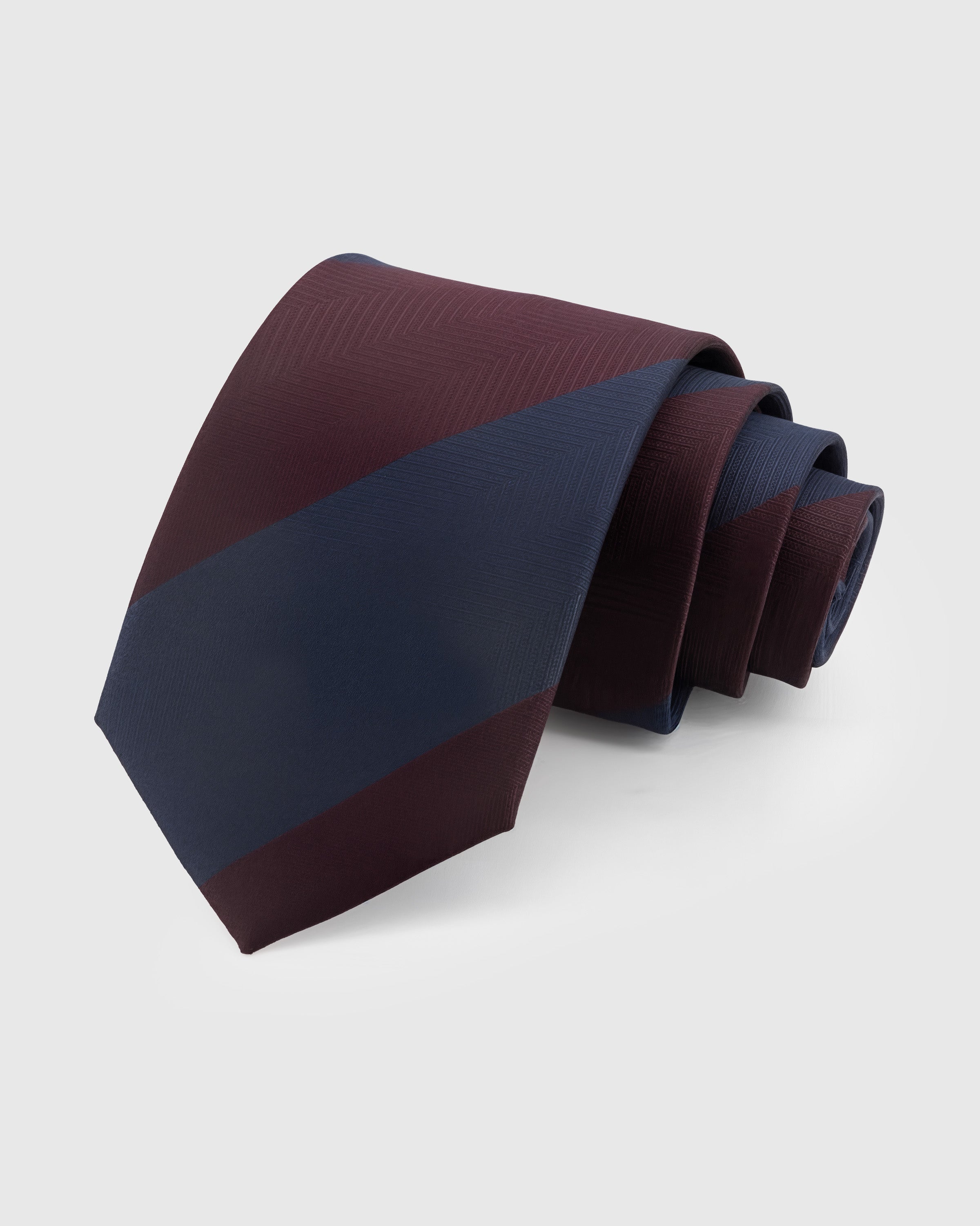 CLARET BLOCK STRIPE NA KWINTAS