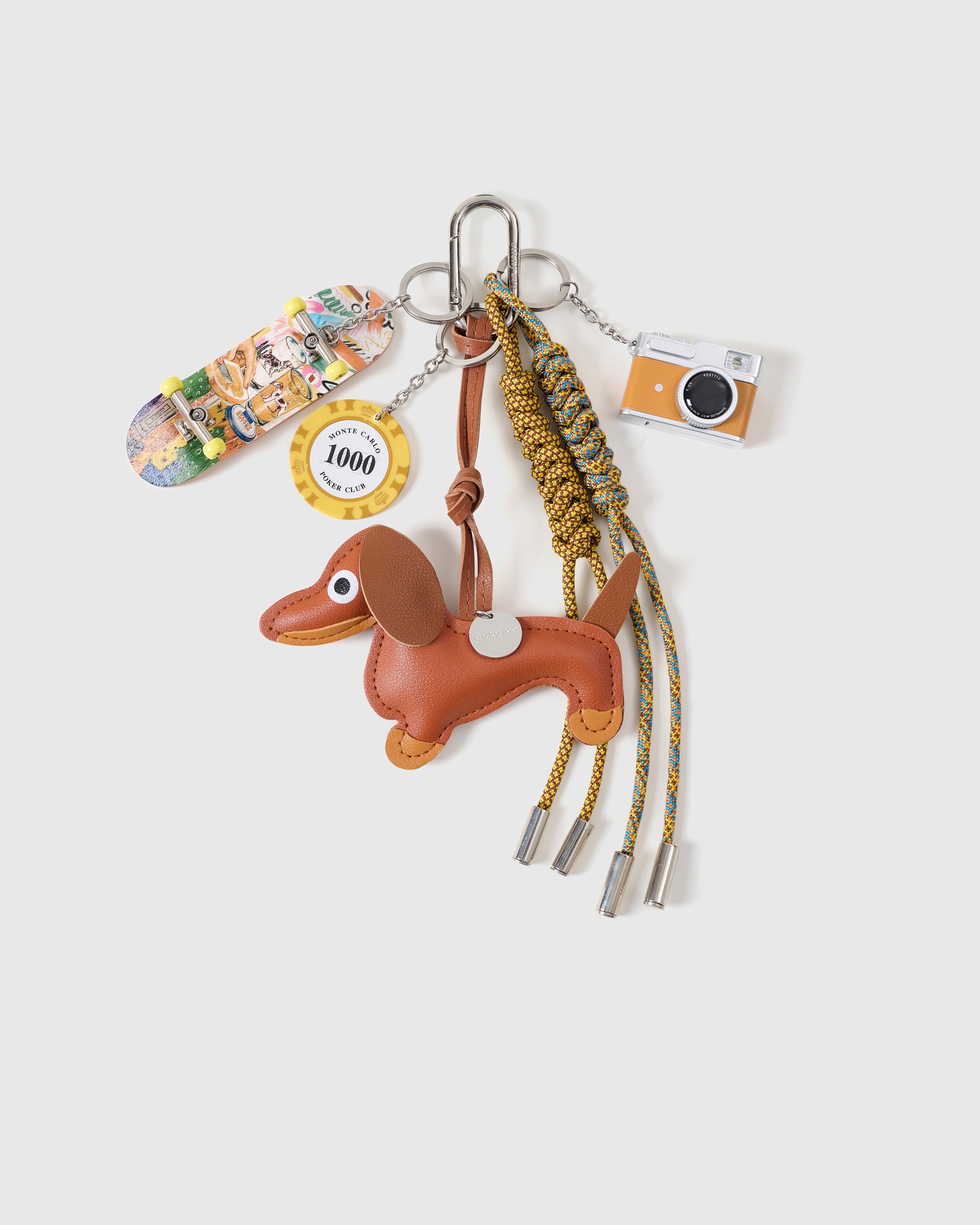 DACHSHUND CITY ROLL NA STACK CHARM