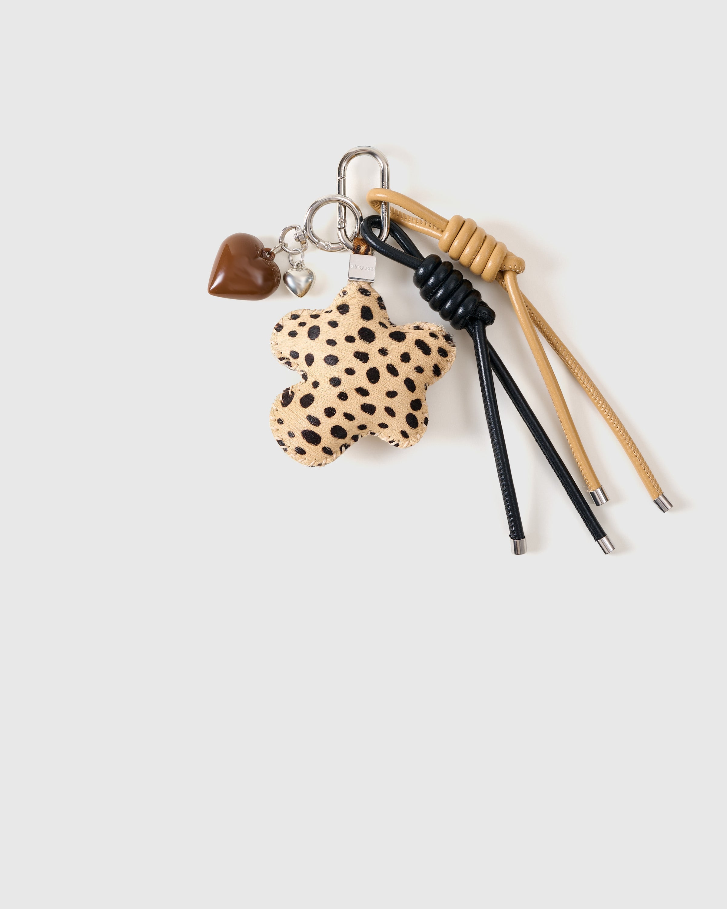 KULAY NG BAKA NA BITUIN NA LEOPARD NA STACK CHARM