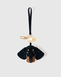 CHARM NG DASH DACHSHUND | EDISYON NG SUEDE